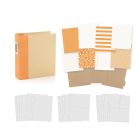 Simple Stories Snap Binder Orange 6"x8" Kraft Album & Accessories 10784