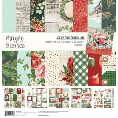 Simple Stories Simple Vintage Evergreen Memories 12"x12" Collection Kit 27800