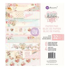 Prima Frank Garcia Magic Love 8"x8" Double-Sided Paper Pad 996857