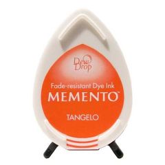 Tsukineko Memento Dye Ink Dew Drop Pad - Tangelo - Orange