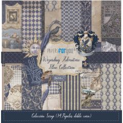 Papers For You Wizarding Adventure Houses Blue 12"x12" Collection Paper Pack PFY-15821