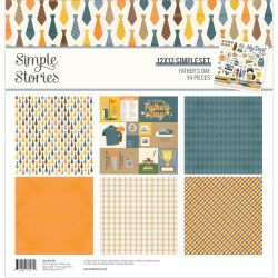 Simple Stories Father's Day 12"x12" Simple Sets Collection Kit 21936