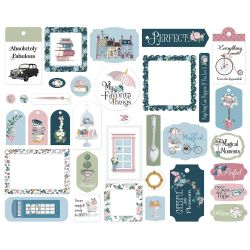 Carta Bella My Favorite Things Frames & Tags Die Cut Cardstock Pieces MFT307025