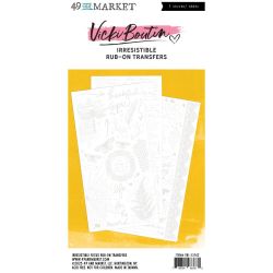 49 and Market Vicki Boutin Irresistible Focus Rub-On Transfer Set VB-33762
