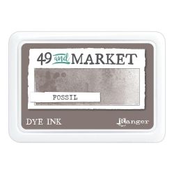 Ranger x 49 and Market Fossil Grey Brown Dye Ink Pad FMP92391