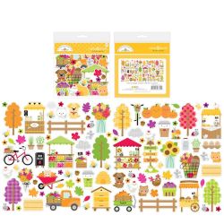 Doodlebug Farmers Market Odds & Ends Die-Cut Cardstock Ephemera 7815