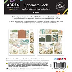 Arden Creative Studio Amber Ledgers Journalmakers Ephemera Pack ACSEP0017