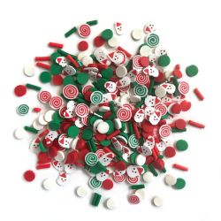 Buttons Galore & More Sprinkletz Saint Nick Christmas Embellishment Pack NK119