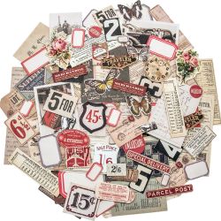 Tim Holtz Idea-ology Snippets Die Cut Ephemera Pack TH93564