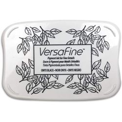 Tsukineko Versafine Onyx Black Pigment Ink Pad VF-82