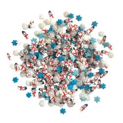 Buttons Galore & More Sprinkletz Wintry Mix Embellishment Pack NK120